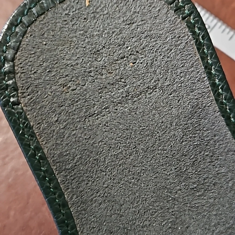 Louis Vuitton Taiga Green Leather Pen Case Pocket Protector - Picture 3 of 5